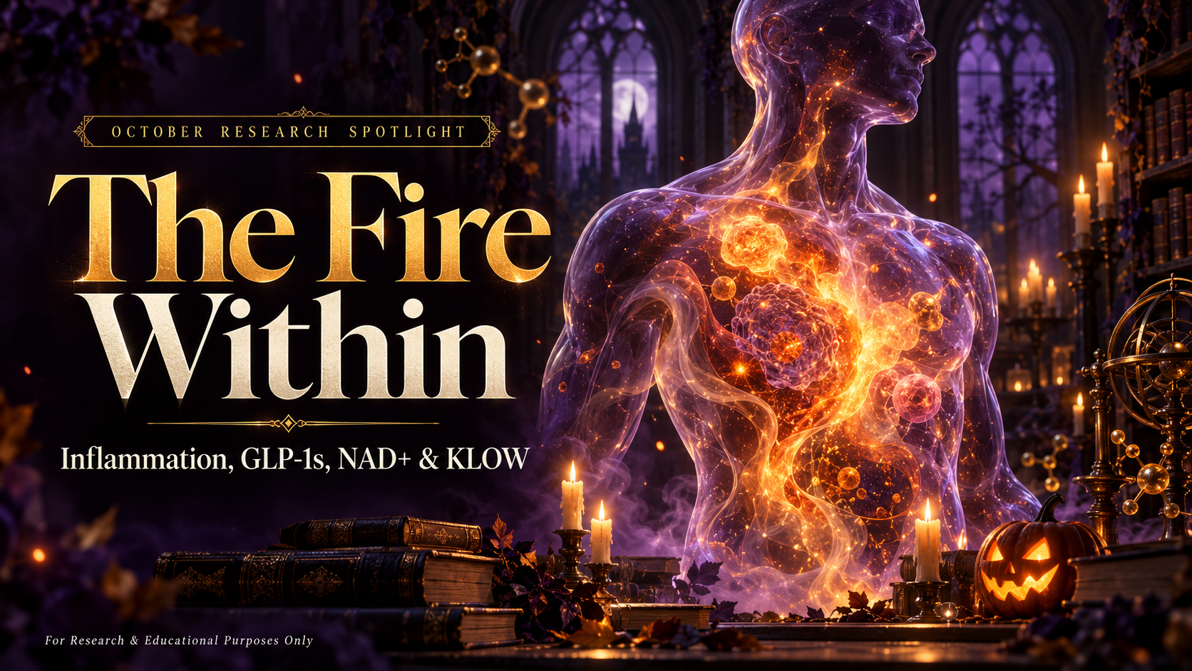 🔥 The Fire Within: Inflammation, GLP-1s, NAD+ & KLOW