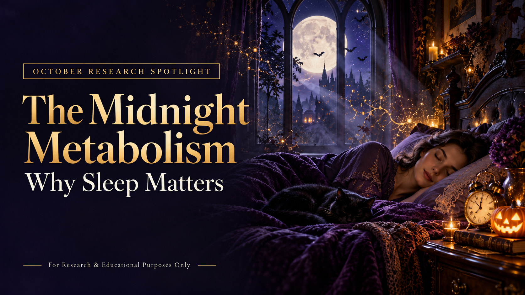 🌙 The Midnight Metabolism: Why Sleep Matters